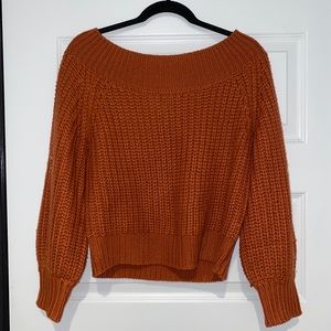 Off-The-Shoulder Sweater